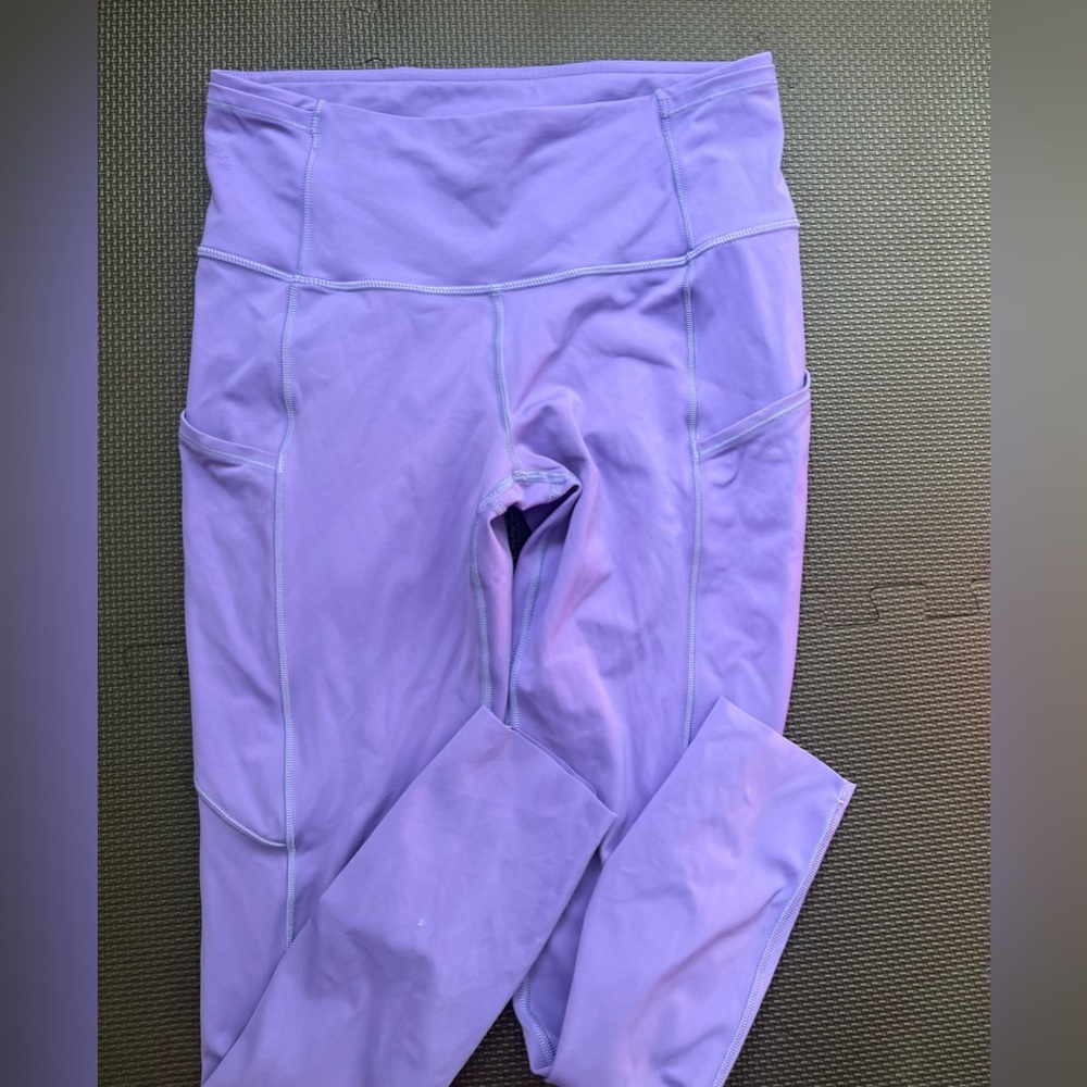 Lululemon fast and free charged indigo size 6